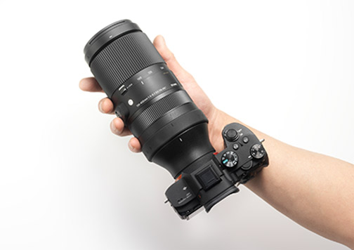 Sigma-100-400mm-F5-6.3-DG-DN-OS-C-on-camera