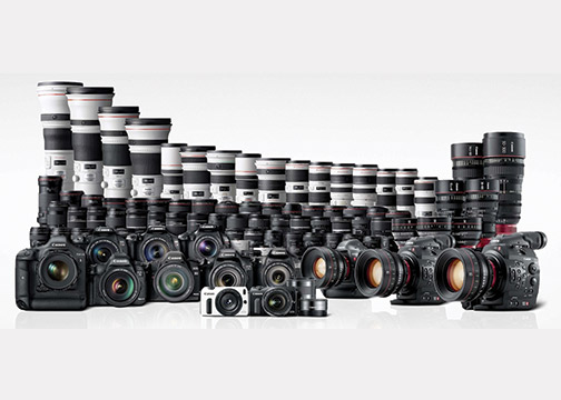 Canon-Camera-Lens-family